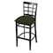 Holland Bar Stool Co 30" Bar Stool, Black Finish, Canter Pine Seat 313030Blk010 - alternate 1